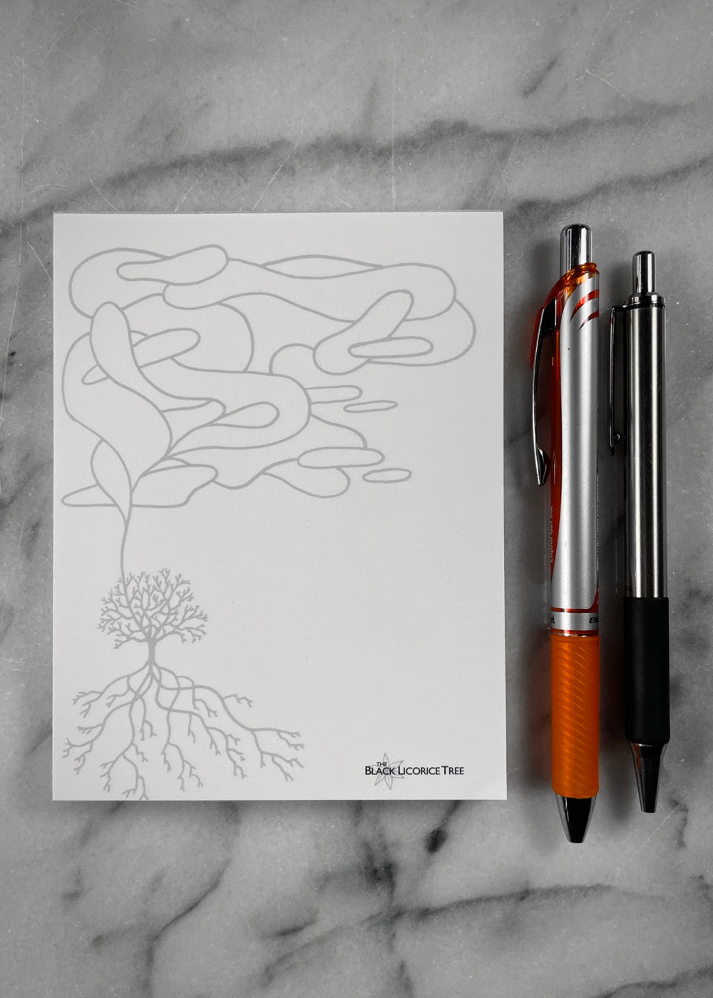 The Black Licorice Tree Notepad