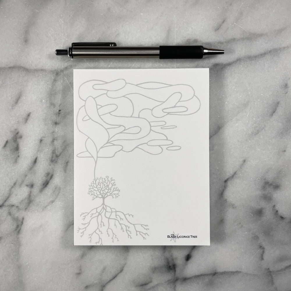The Black Licorice Tree Notepad