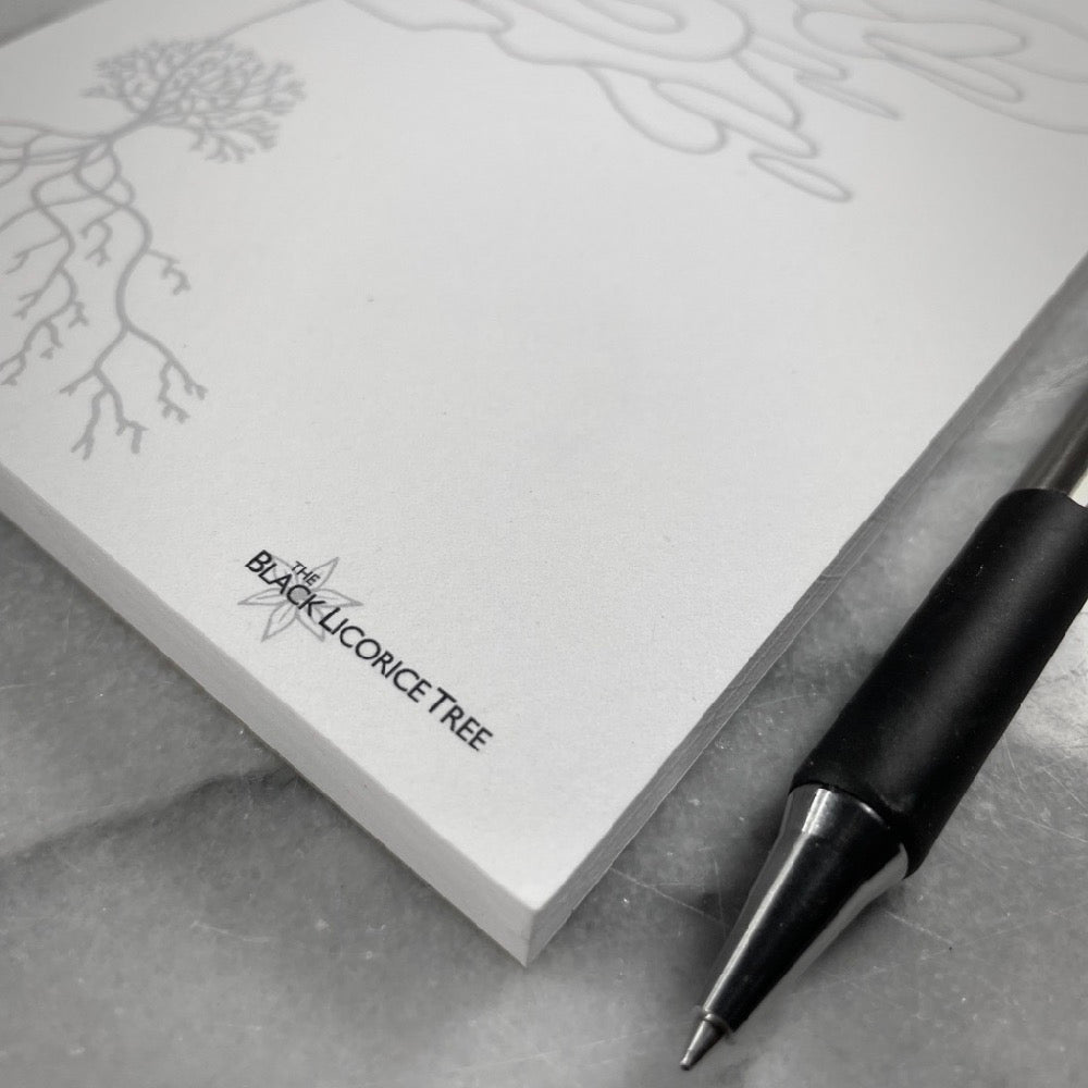 The Black Licorice Tree Notepad