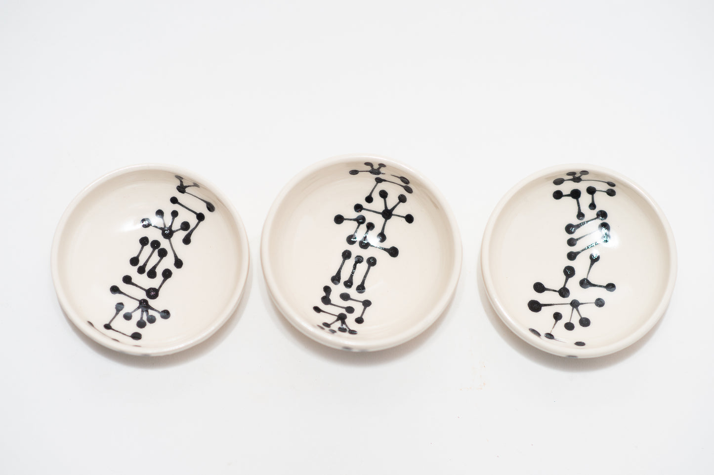 Connected Mini Bowls, set of three