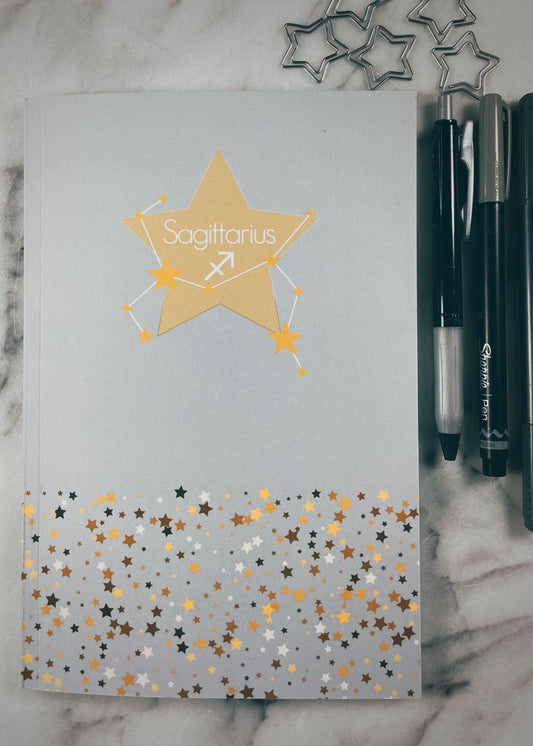 Sagittarius Zodiac Notebook